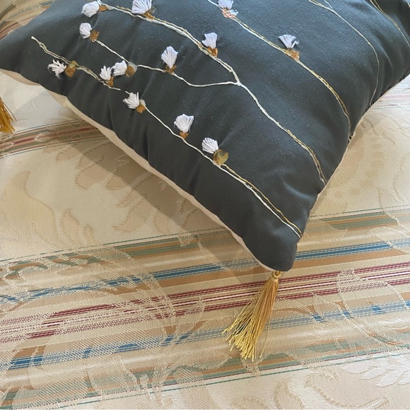 Handmade Embroidered Pillow - Picture 6 of 10